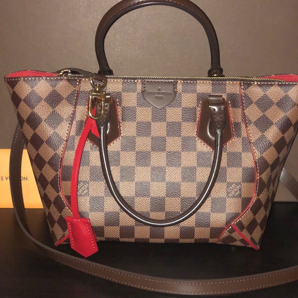 ✅Sold✅Louis Vuitton Damier Ebene  caissa Pm tote - Picture 2 of 8